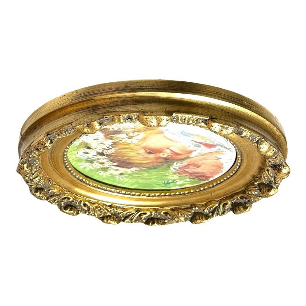 Framed Collector Plate by Frances Hook - Daisy Dreamer - Picture 8 of 12